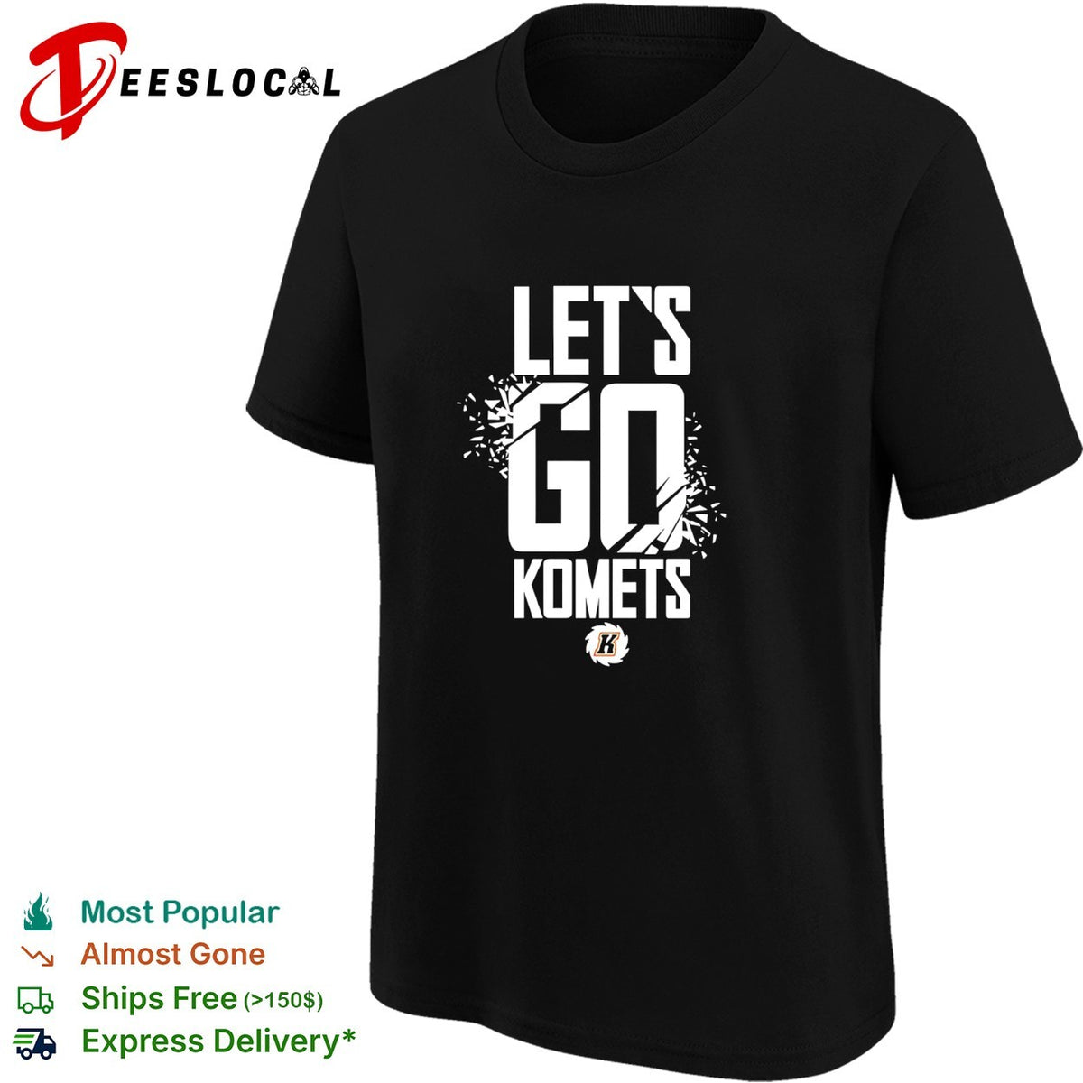 Fort Wayne Komets let’s go Komets hockey team logo shirt
