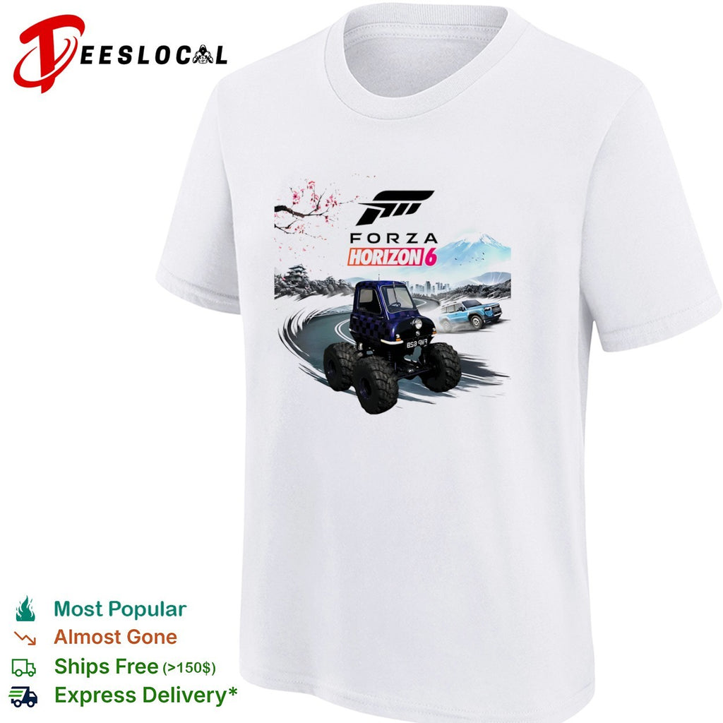 Forza Horizon 6 Peel P50 Monster Truck Japan Mountain Gaming shirt