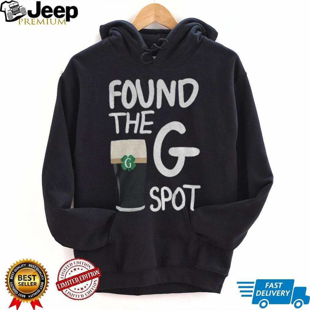 Found The G Spot Guinness Stout Funny St. Patrick’s Day 2026 T Shirt