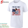 Fourth of July time to musk up tech billionaire parody USA flag fireworks shirt