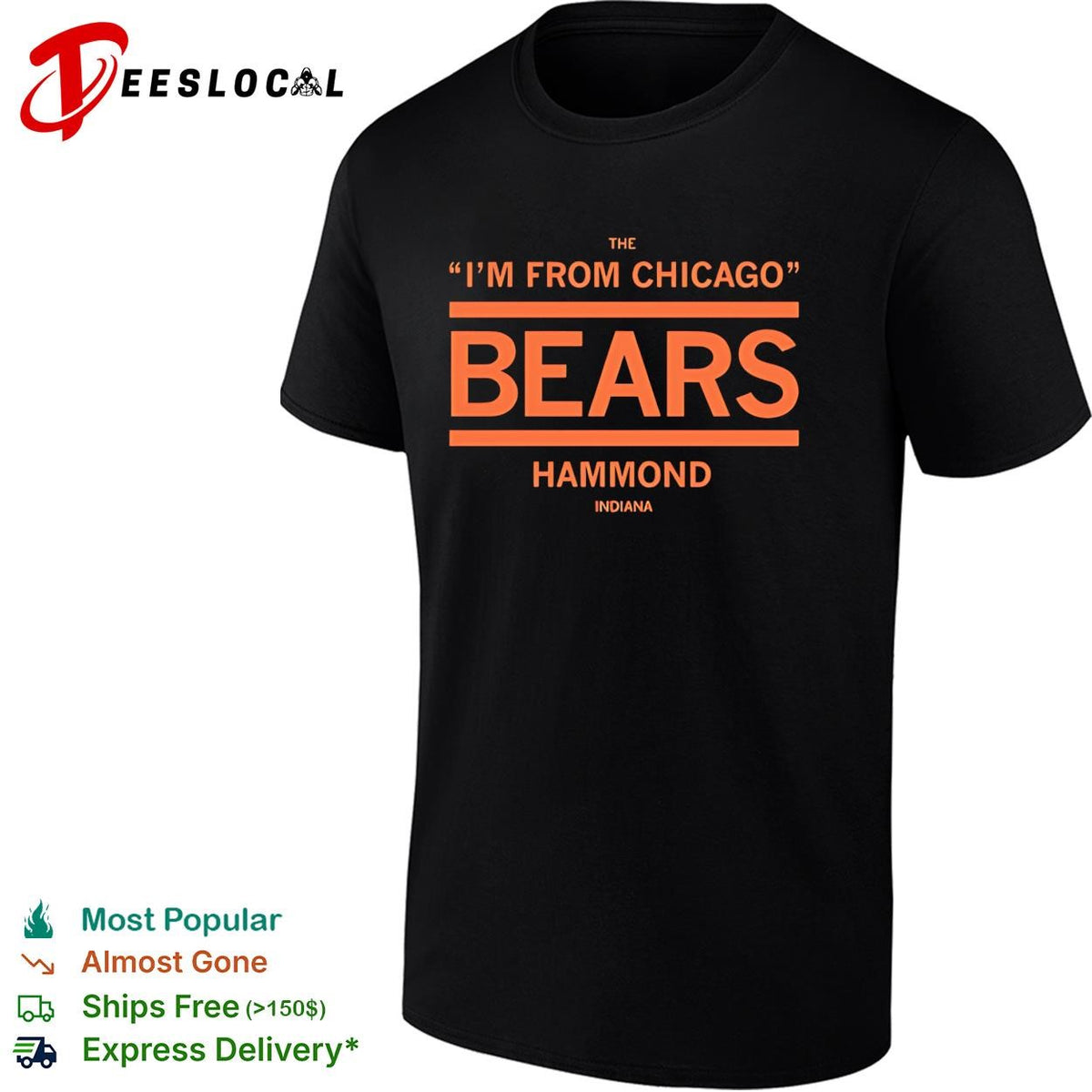 Foxtrot Delta Tango FDT 8647 bear holding sign anti-establishment outdoor graphic shirt
