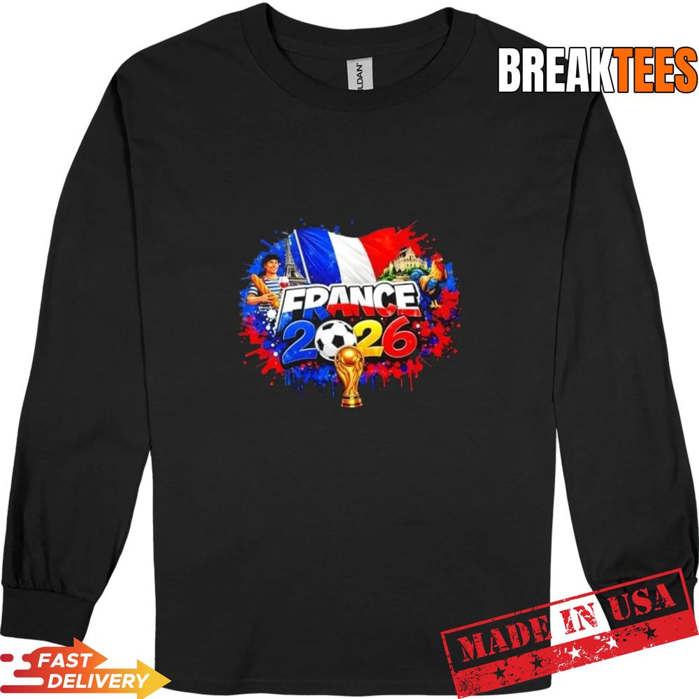 France North America Soccer Tournament 2026 T-Shirt