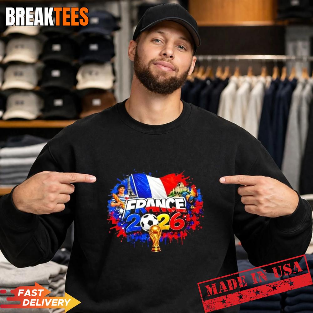 France North America Soccer Tournament 2026 T-Shirt