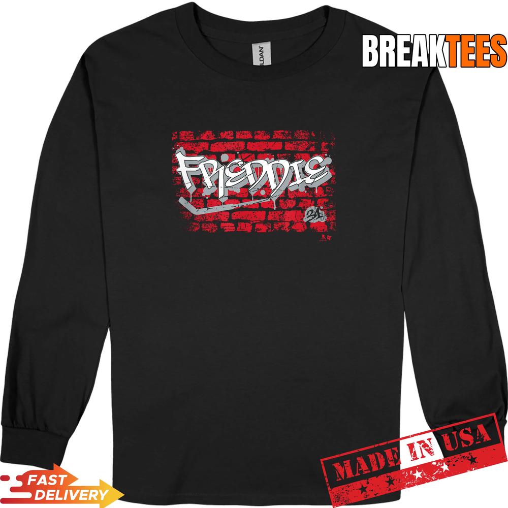 Frederik Andersen Brick Wall Freddie Carolina Hockey Shirt