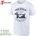 Free Roam Society Est Indoor Life No Cages No Rules rabbit pet lover shirt