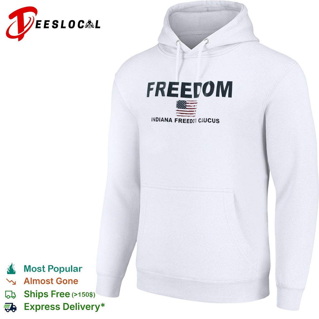 Freedom Indiana Freedom Caucus American Flag shirt