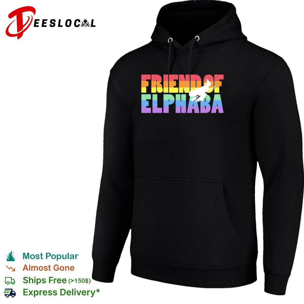 Friend of Elphaba Wicked Musical Theatre Pride Rainbow shirt
