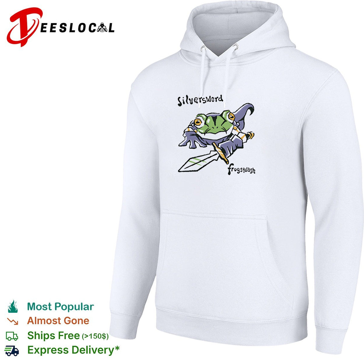 Frog aka Glenn from Chrono Trigger in the style of Silverchair’s album Frogstomp shirt