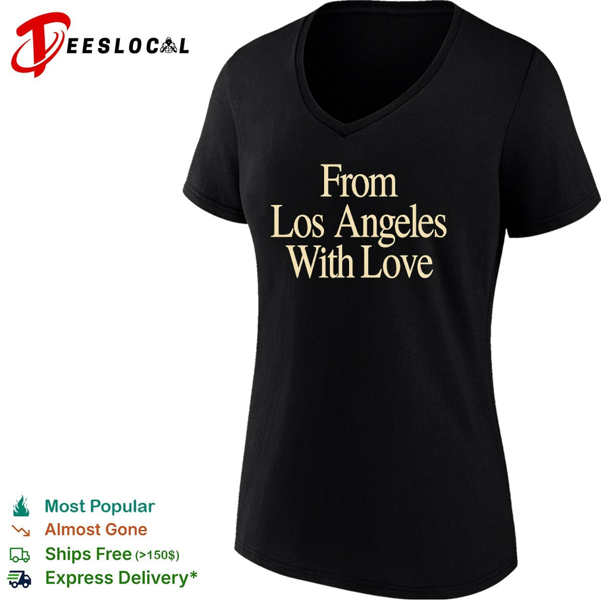 From Los Angeles With Love Los Angeles Lakers shirt