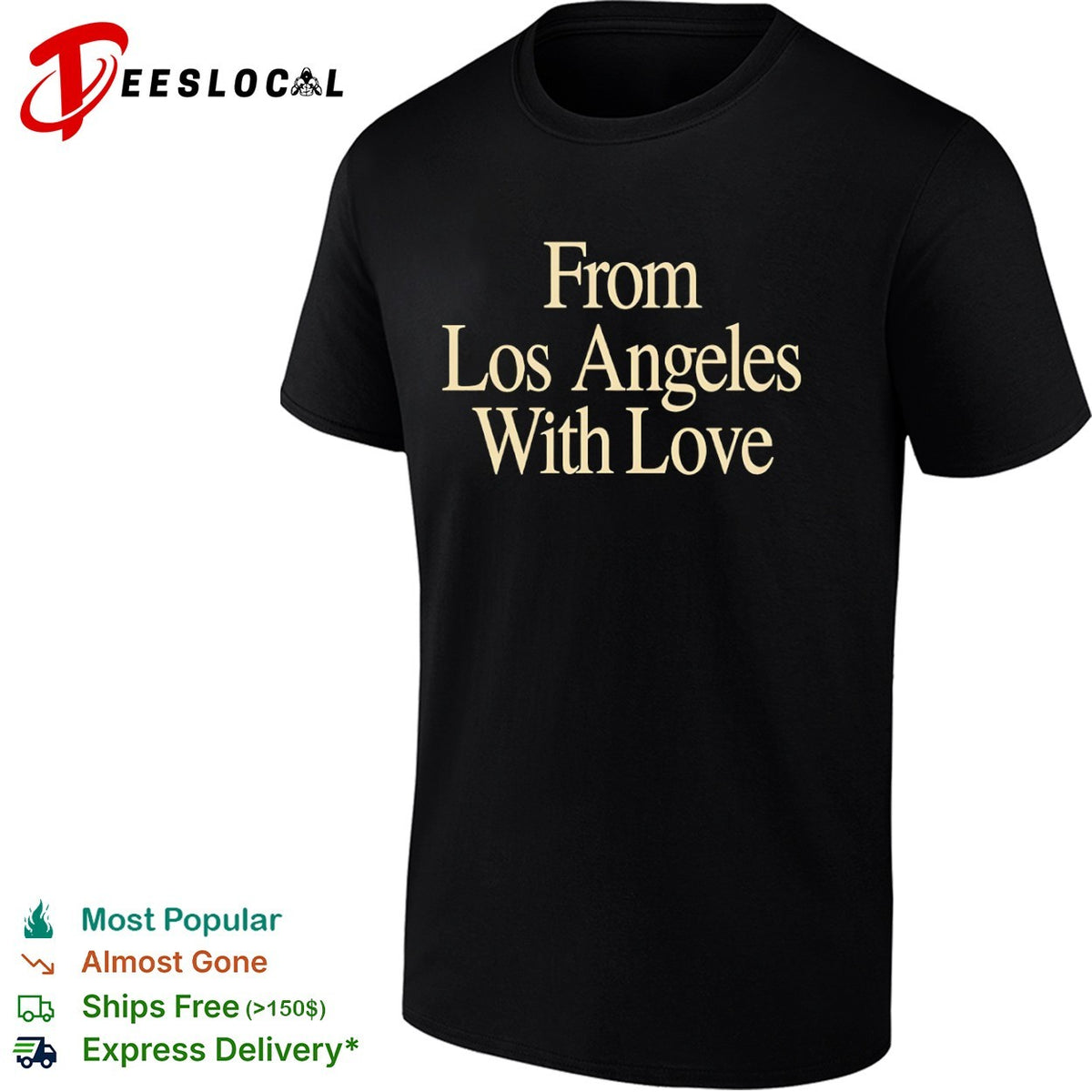 From Los Angeles With Love Los Angeles Lakers shirt