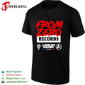From Zero Records rock concert Lyon France 2026 logo art shirt