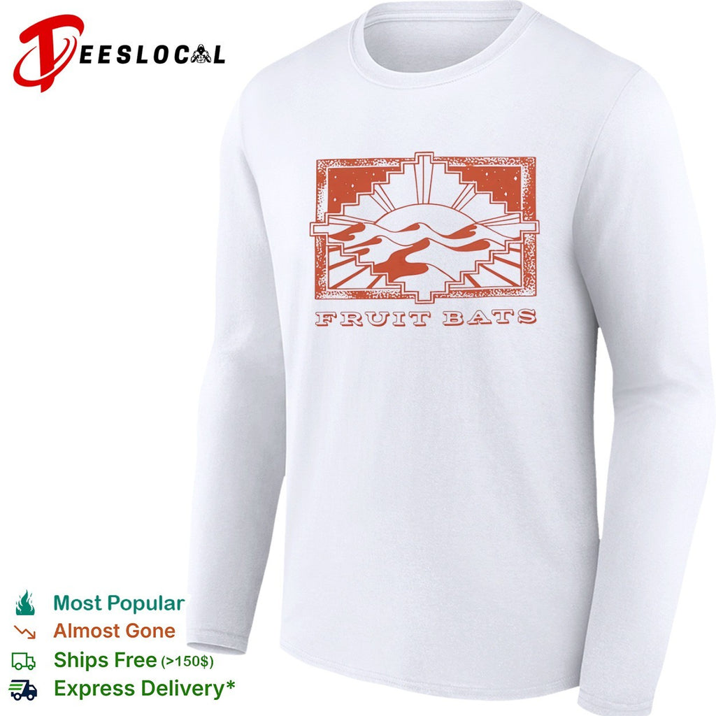 Fruit Bats Band Sun Desert Landscape Art shirt