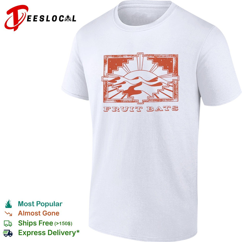 Fruit Bats Band Sun Desert Landscape Art shirt