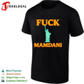 Fuck Mamdani Statue of Liberty Liberty Enlightening the World American flag shirt