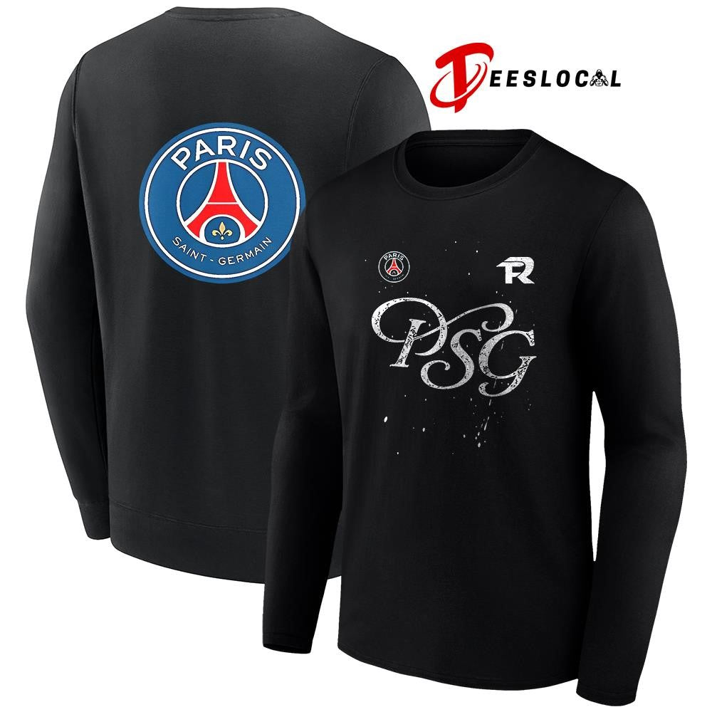 Fuerza x Paris Saint Germain vibes logo shirt