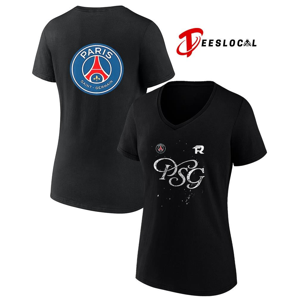 Fuerza x Paris Saint Germain vibes logo shirt