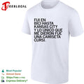 Fui en bici hasta Kansas City camiseta cursi texto shirt