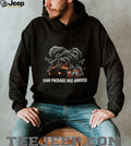 Funny Airplane War Building Fire Your Package Has Arrived Shirt