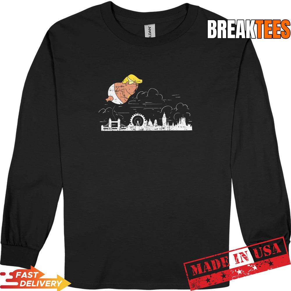 Funny Angry Trump Baby Blimp T-Shirt
