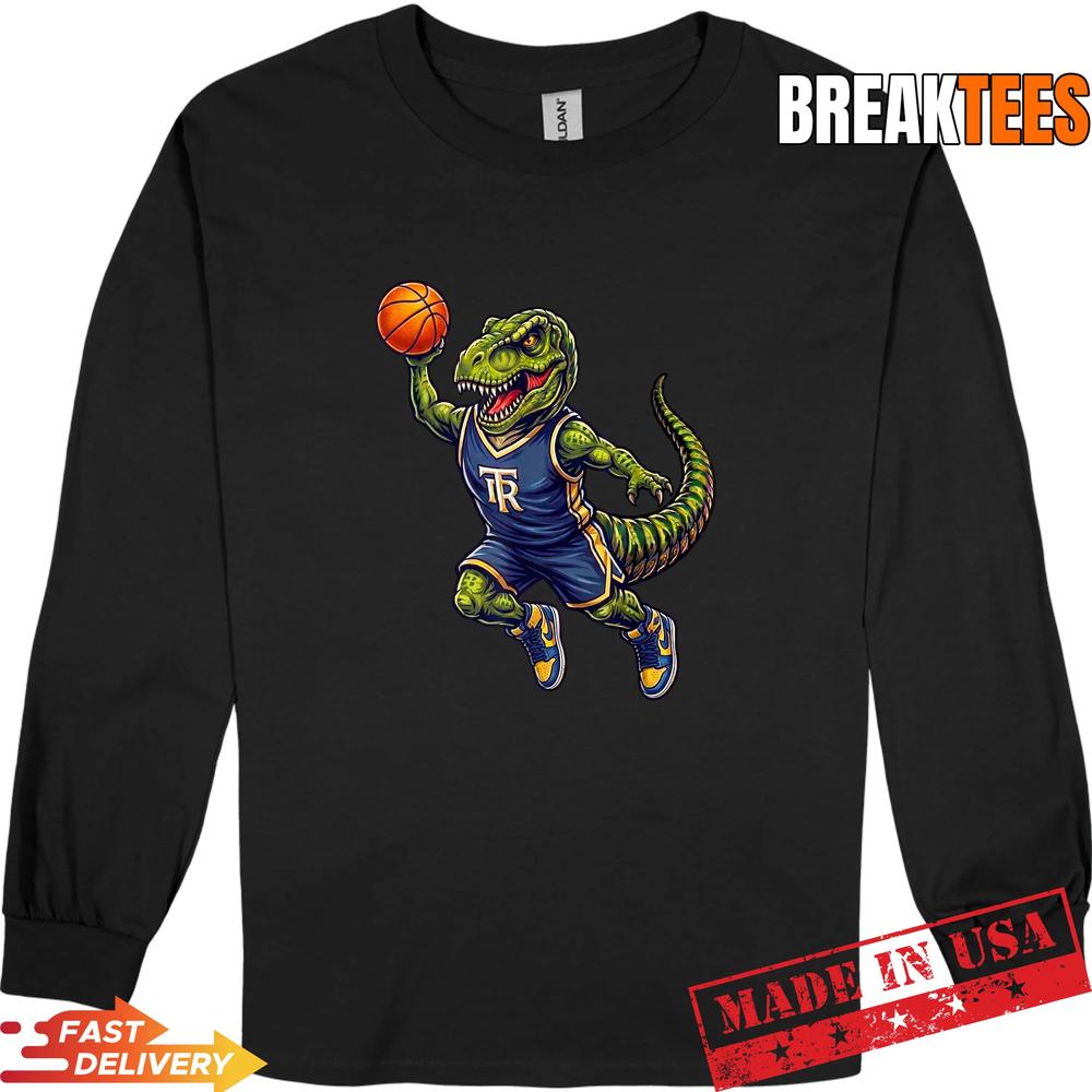 Funny Basketball Dinosaur Basketballsaurus T-Rex Basketball Shirt