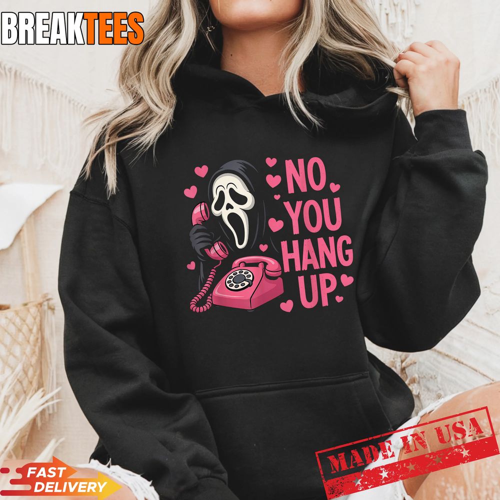 Funny Ghost Calling You Hang Up Halloween Shirt