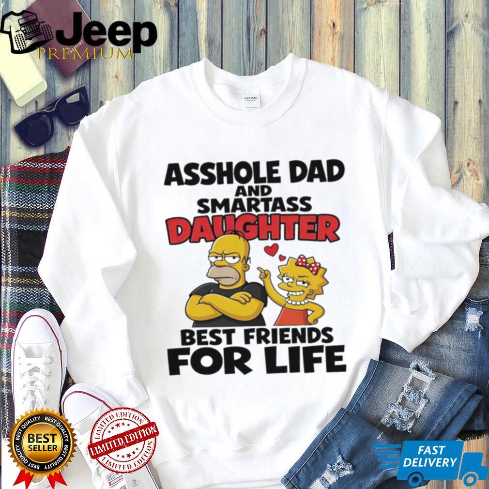 Funny Homer And Lisa Simpsons Best Friends Father Daughter T Shirt