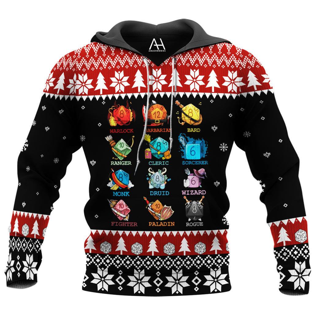 Dice Collections 3D Ugly Sweater Jumper