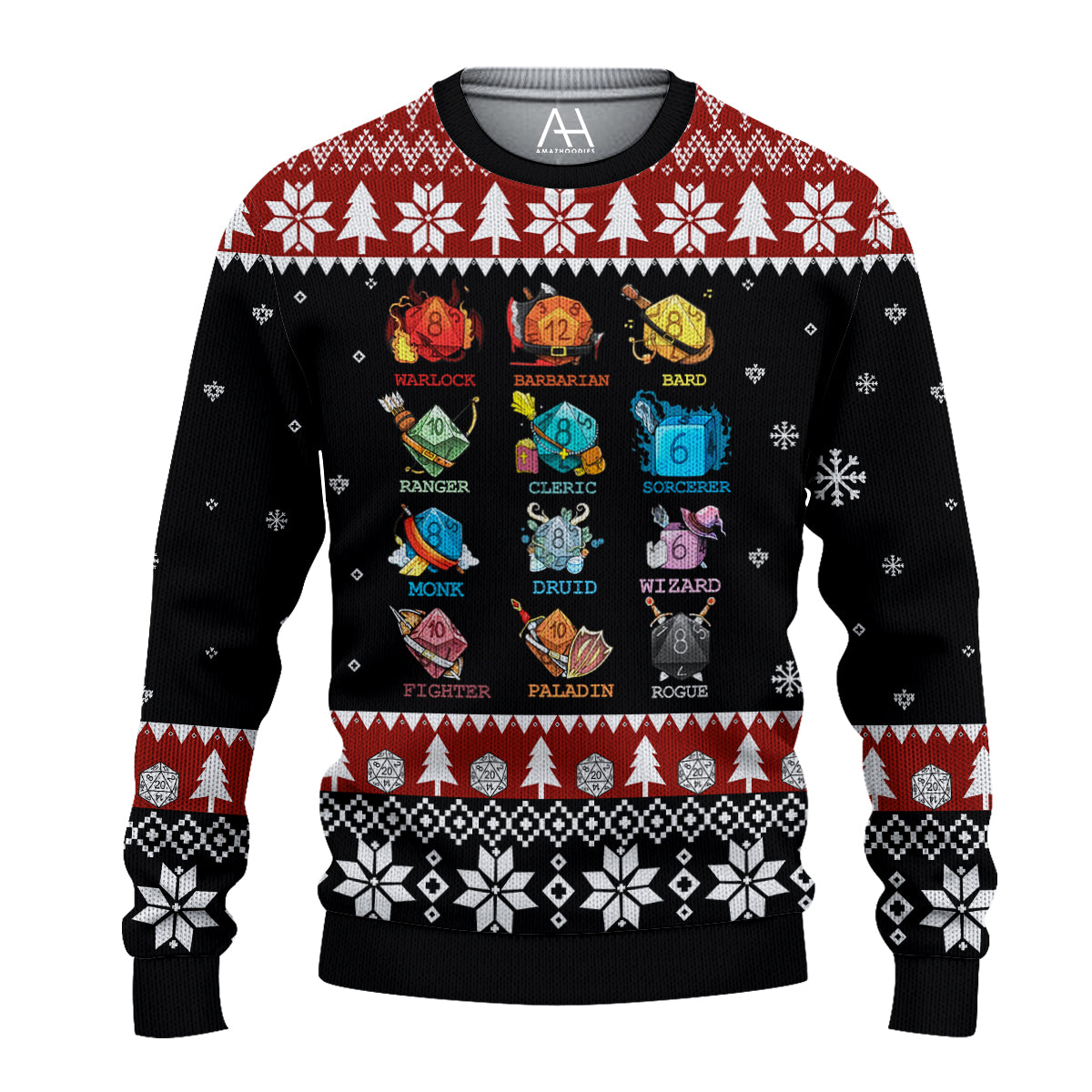 Dice Collections 3D Ugly Sweater Jumper