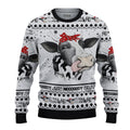 Cow 3D Ugly Sweater Jumper