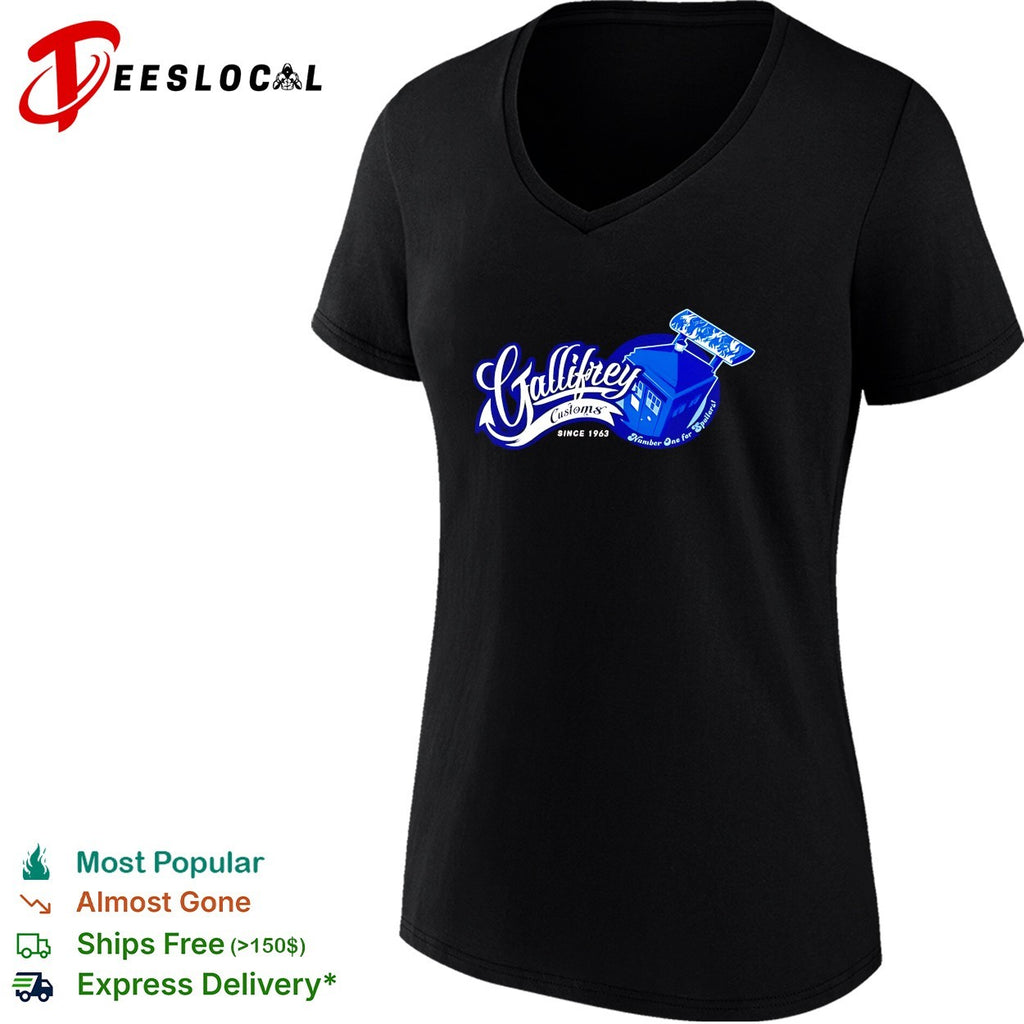 Gallifrey Customs TARDIS since 1963 Doctor Who skateboard shirt