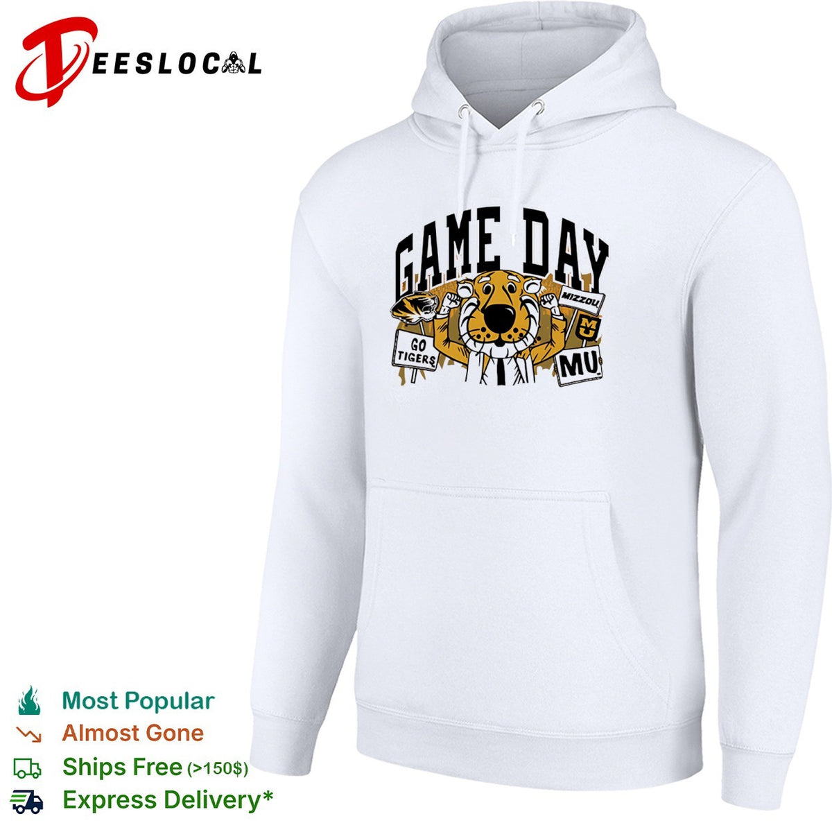 Game Day Truman the Tiger Mizzou Tigers shirt