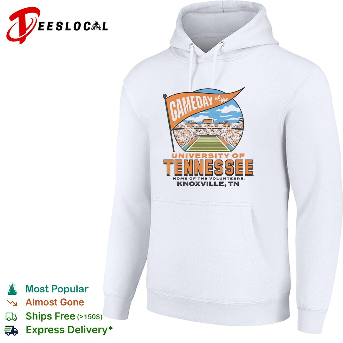 Gameday at the University of Tennessee Volunteers Knoxville TN shirt