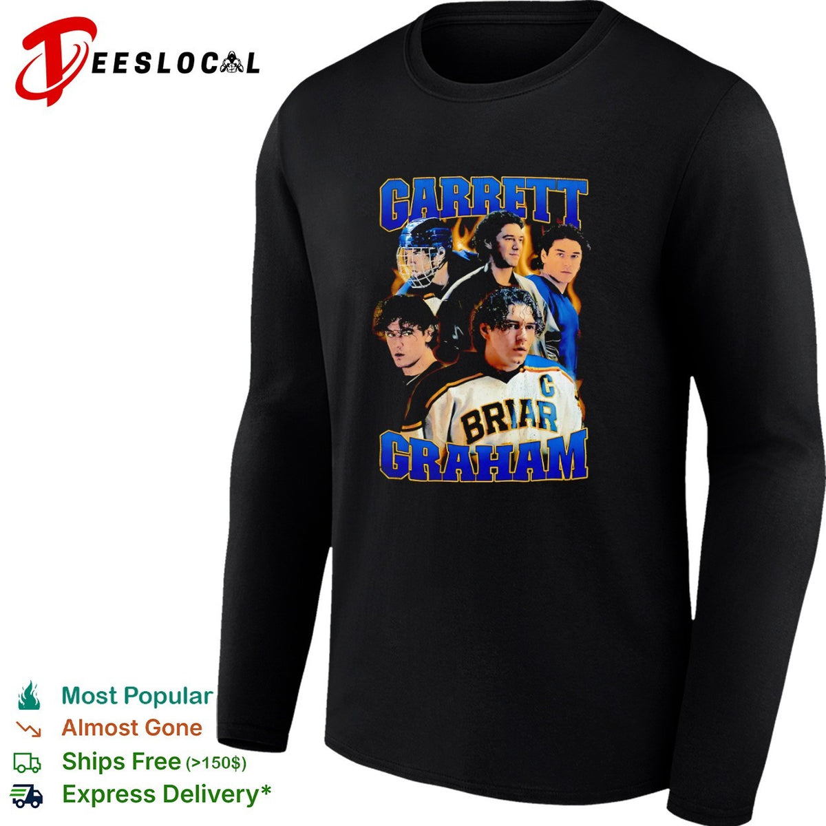 Garrett Graham Briar Hockey Off Campus Elle Kennedy Book Inspired Graphic shirt