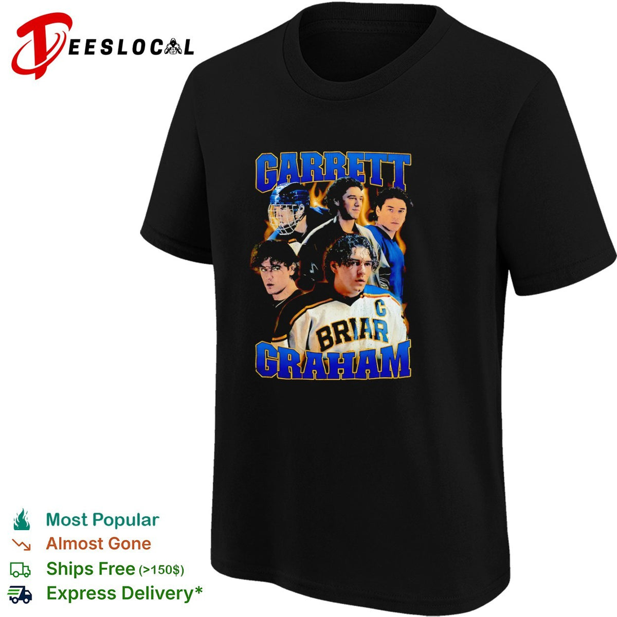 Garrett Graham Briar Hockey Off Campus Elle Kennedy Book Inspired Graphic shirt