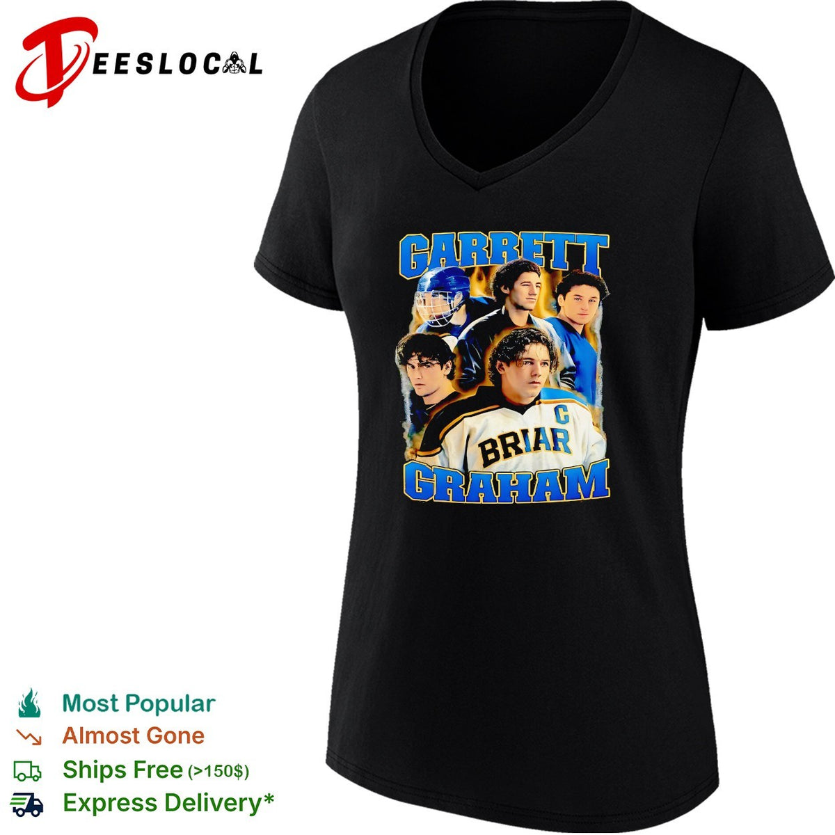 Garrett Graham Briar Hockey Off Campus Elle Kennedy Series Fan Fictional Sports shirt
