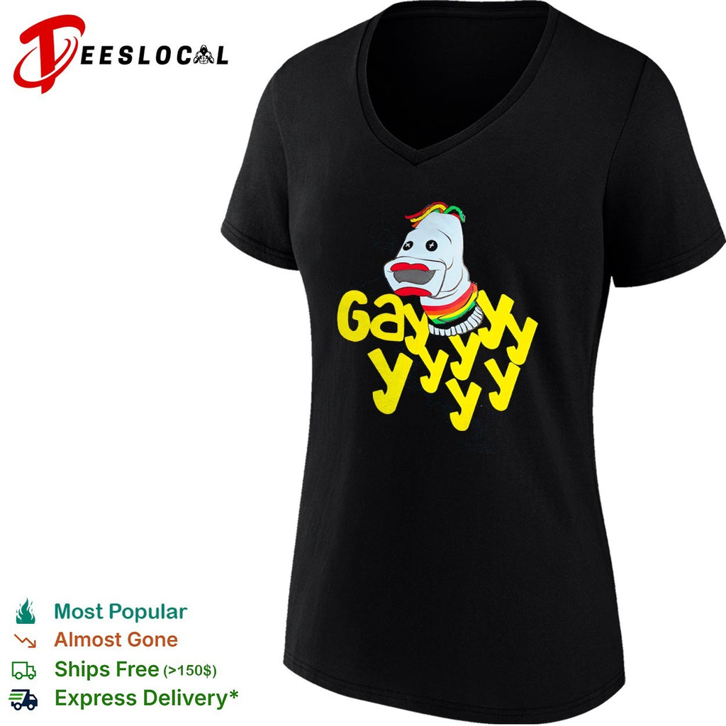 Gay yyyyyy Sock Puppet Rainbow shirt