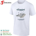 Gemini the Dolphin Im a dynamic duo all by myself zodiac astrology novelty shirt