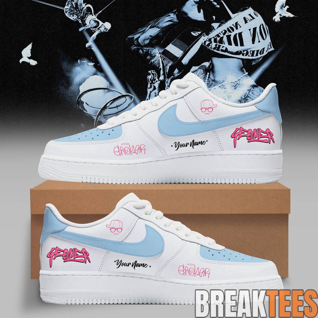 Geolier 2026 Stadi Summer Festival Tour Cielo 26 Custom AF1 Shoes