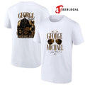 George Michael Gold soul icon voice vision legend graphic shirt