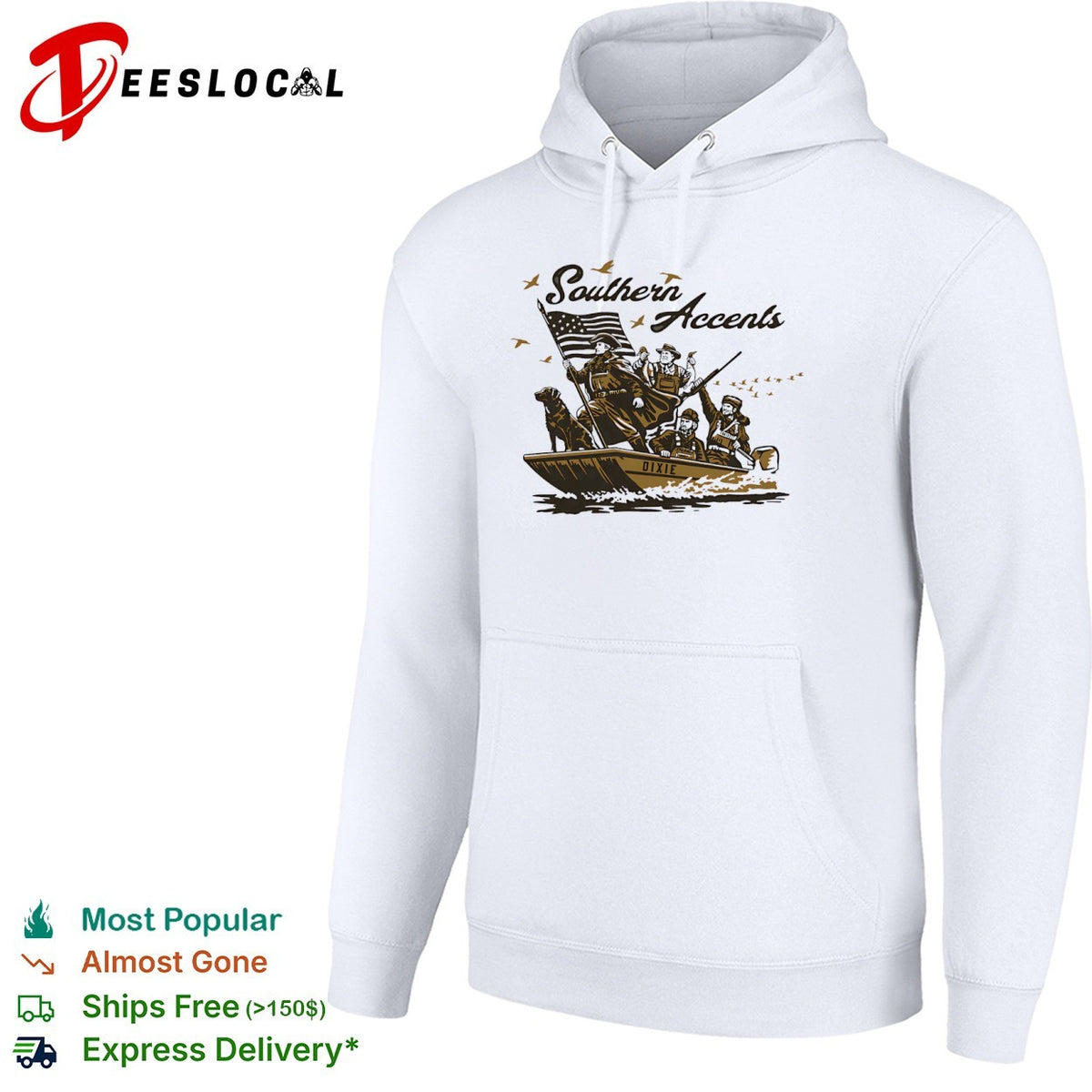 George Washington Robert E Lee Andrew Jackson Davy Crockett Southern Accents shirt
