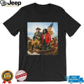 George Washington and Chief Keef Crossing the Delaware Rap Mashup Shirt