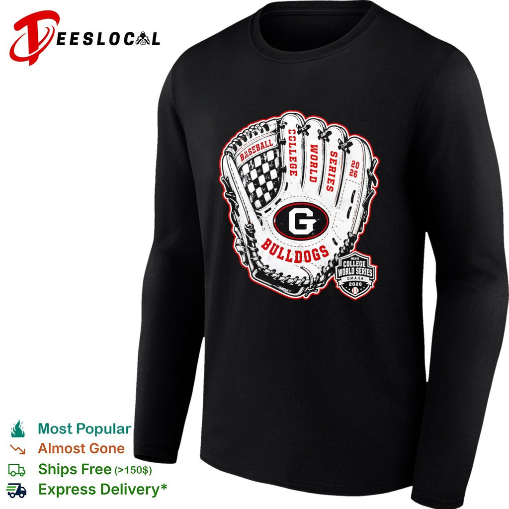 Georgia Bulldogs Baseball College World Series Omaha 2026 shirt