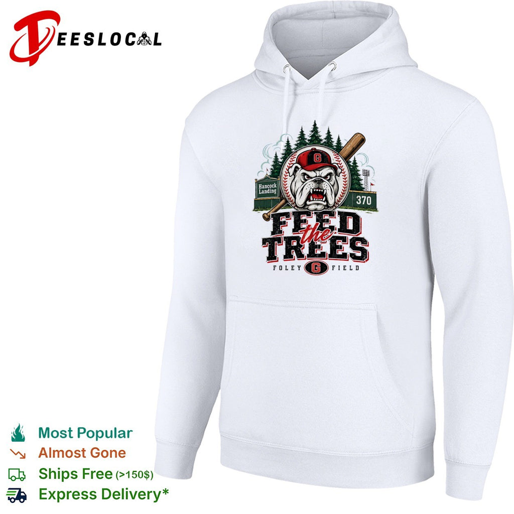 Georgia Bulldogs Feed the Trees Foley Field Hancock Landing Baseball NCAA shirt