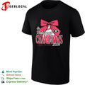 Georgia Bulldogs NCAA Baseball National Champions 2026 Bow Logo shirt