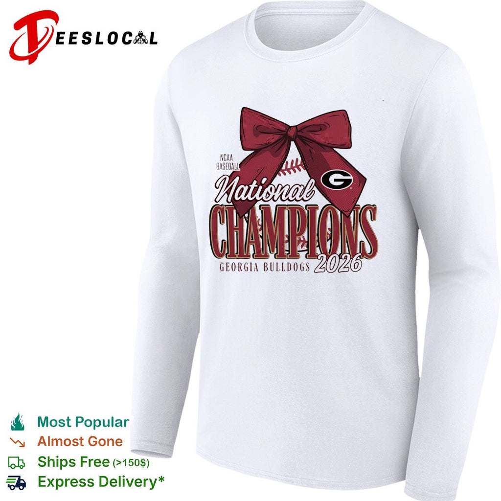 Georgia Bulldogs NCAA Baseball National Champions 2026 shirt