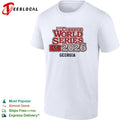Georgia Bulldogs NCAA College World Series 2026 Official Logo Text Design shirt