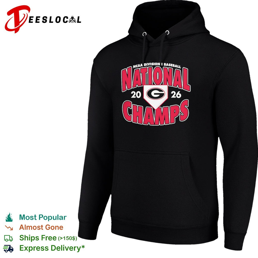 Georgia Bulldogs NCAA Division I Baseball National Champs 2026 shirt