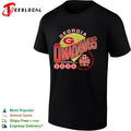 Georgia Bulldogs Omadawgs baseball diamond 2026 Mens College World Series shirt