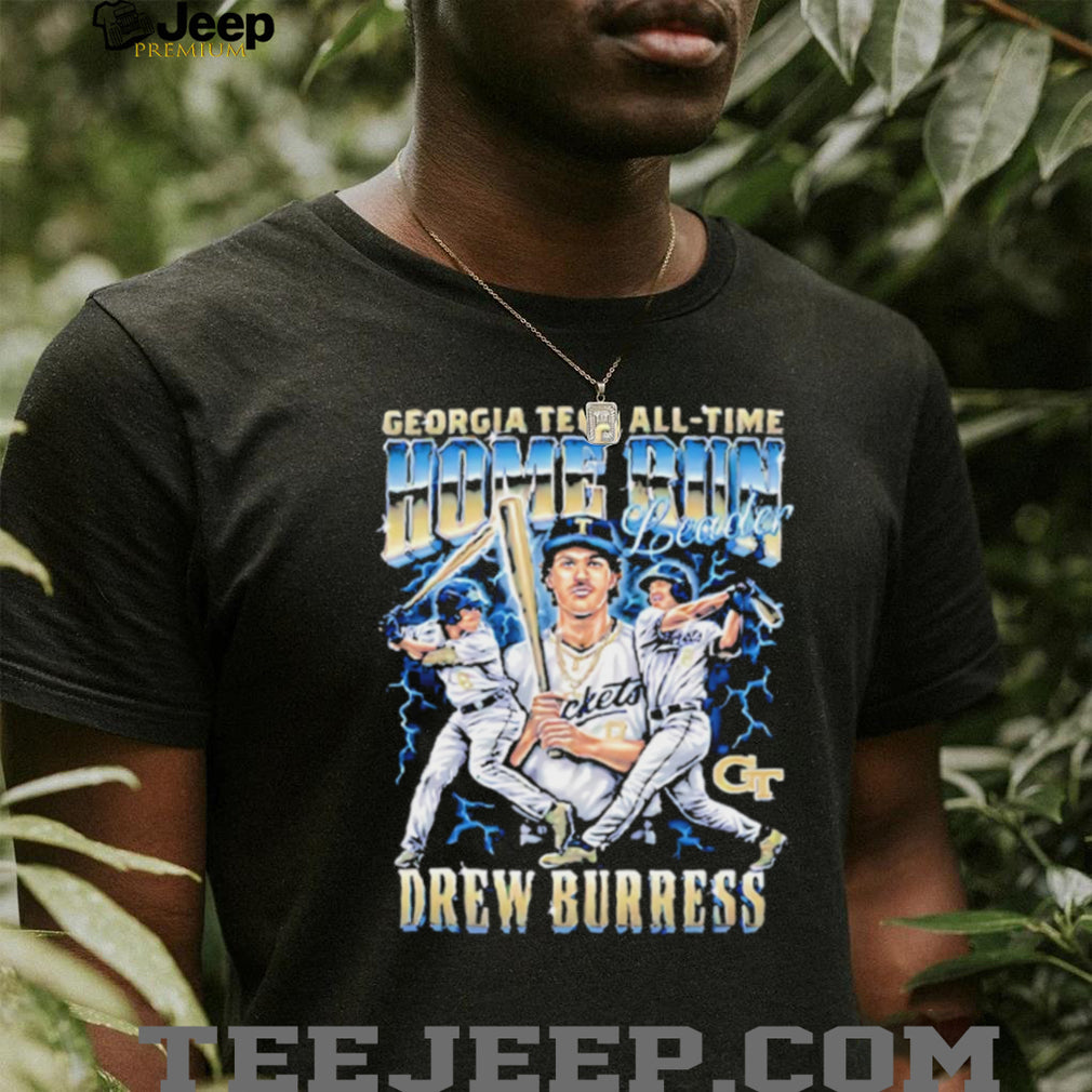 Georgia Tech Drew Burress All Time Home Run Leader T Shirt