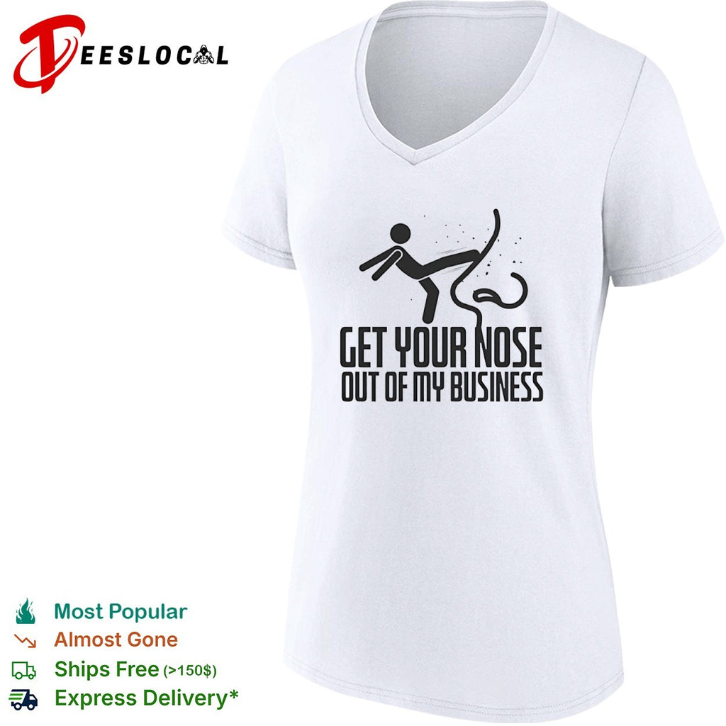 Get your nose out of my business shirt